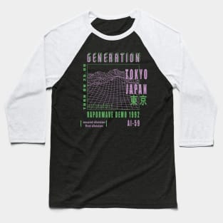 Vaporwave Baseball T-Shirt